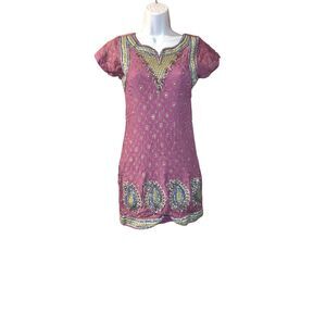 Karishma Short Beaded Dress
